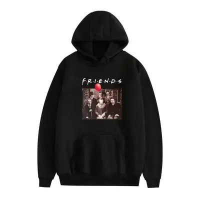 Black Fleece Friends Hoodie for Men Winter