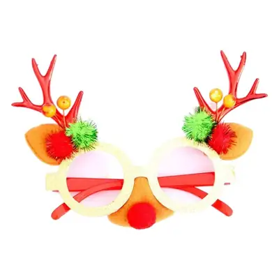 Christmas Antler Glasses Decor for Kids
