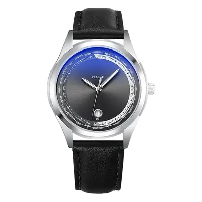 Yazole Men's Luminous Blue Quartz Watch