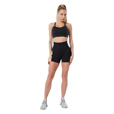 Women's High-Waist Yoga Shorts Tight Fitting Peach Butt Sports Fitness Shorts