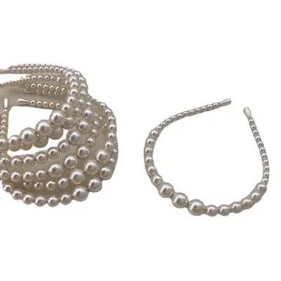 Pearl Headband French Court Retro Socialite All-Match