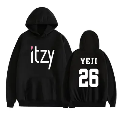 Red Hooded Sweatshirt Set Itz Yuna09 2019