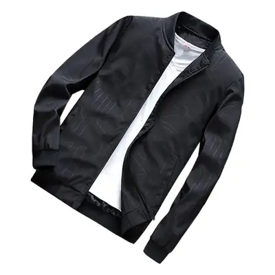 Men's Korean Style Vertical Collar Jacket Coat