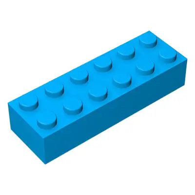 Lego 2456 Small Particle Insertion Brick 2x6