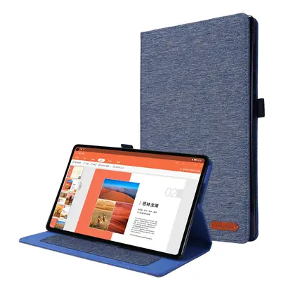 Lenovo Tablet Cover for M10 Plus X606F Denim Fabric Drop Resistant