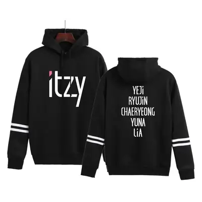 Red Hooded Sweatshirt Set Itz Chaeryong05 Plus Size