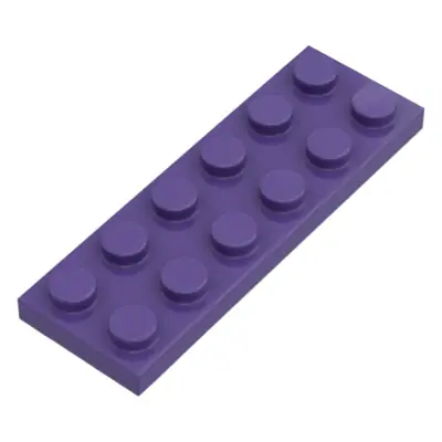 Yellow LEGO 50g Small Particle Blocks 2x6 Foundation Plate