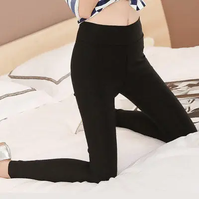 Black Tight Leggings with Pink Sneakers Large Women