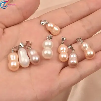 Natural Freshwater Pearls Baroque Jewelry Set