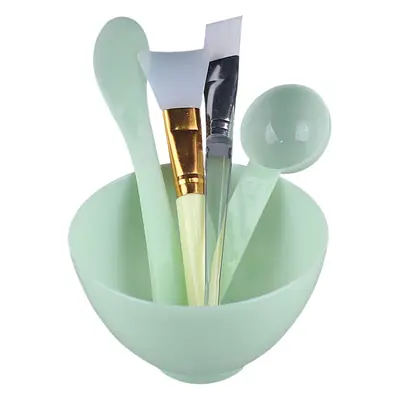 5-Piece Silicone Beauty Mask Brush Set Blue