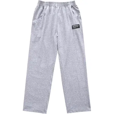 Grey Cotton Pants for Boys Large
