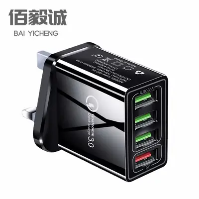 4 USB C Fast Charging 3.1A Portable Power Bank