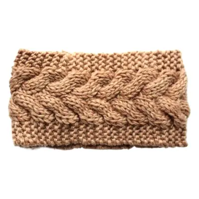 New Korean Twist Knitted Wool Hair Band for Women