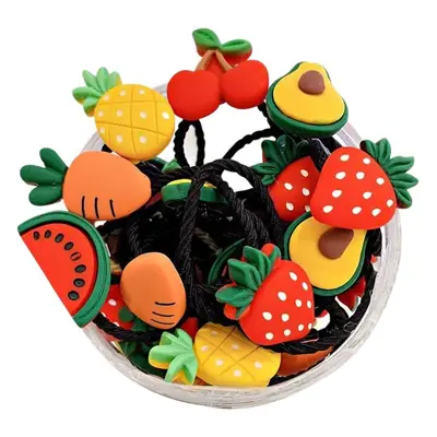 Fruit Headband for Girls Rubber Hair Accessory