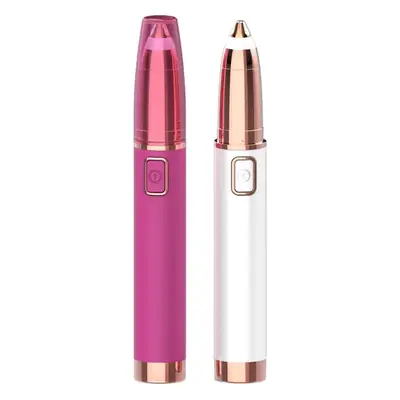 Electric Eyebrow Trimmer for Women Pink Rose Gold