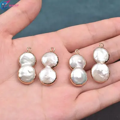 Natural Pearl Baroque Gourd Jewellery Set