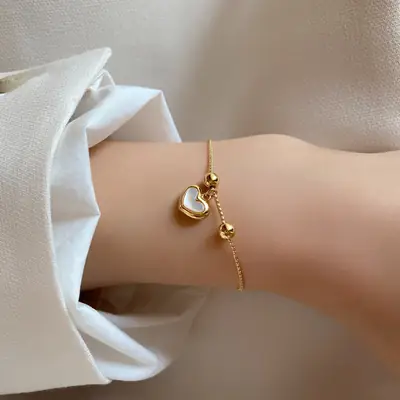 Heart Shaped Women's Korean Style Bracelet