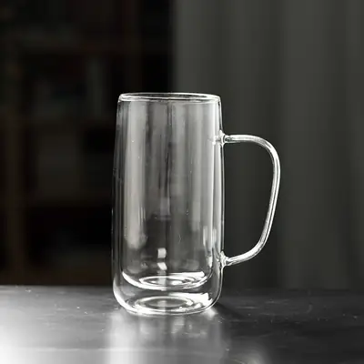 High Borosilicate Glass Cup Heat Resistant Tea Cup