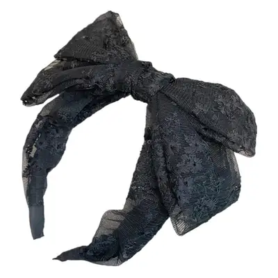 Lace Wide-Brimmed Hairband for Women