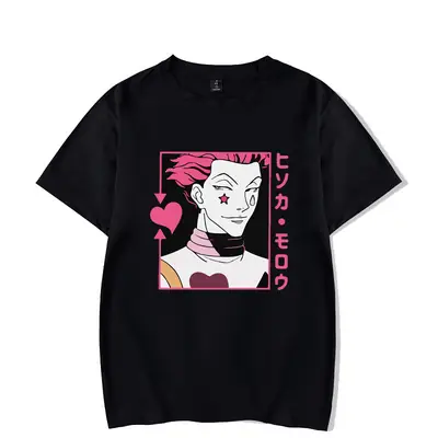 Japanese Anime HUNTER x HUNTER T-Shirt Light Blue