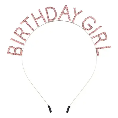 Birthday Party Rhinestone Hairbands for Girls