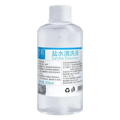 Sodium Chloride Saline Solution 250ml Facial Cleansing
