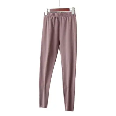 Women's 2026 Thermal Leggings Brown Slimming Layering Pants