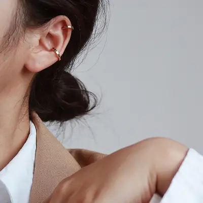 Women's Ear Bone Clip with Cold Wind Design