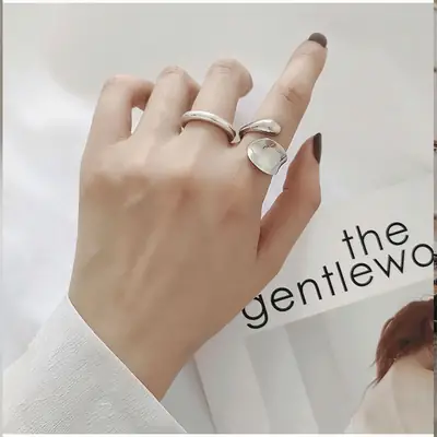 S925 Sterling Silver Japanese Style Ring for Girls