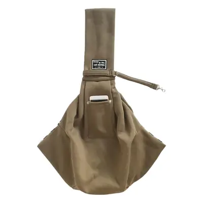Blue Crossbody Shoulder Bag for Dog Cat with Chain Strap