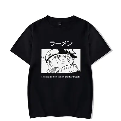 Naruto Naruto T-Shirt Men Women Short Sleeve Korean Harajuku
