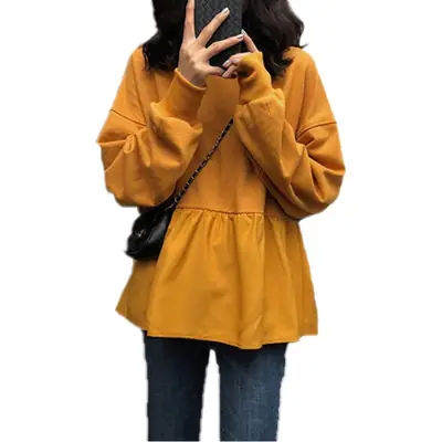 2025 Korean Style Women Loose Slimm Blue T-Shirt