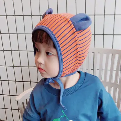 Cute Green Bear Ears Baby Hat for Kids
