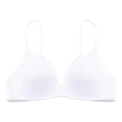 2023 French New Style Underwear Bra without Steel Ring Women's Ultra-thin Beautiful Back Triangle Cup Girls' Sports Bra for Students
