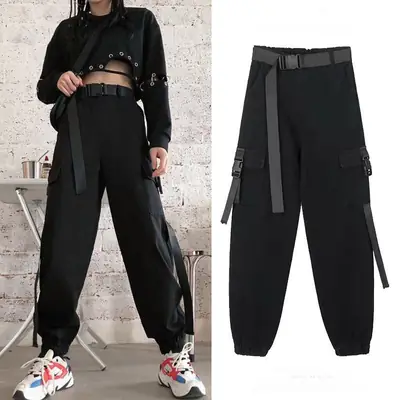 Women Meat Covering Pants Autumn Loose Fit Wide Leg Summer Overalls