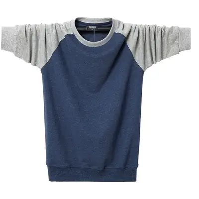 Teenager Cotton T-Shirt Black Grey Sleeves
