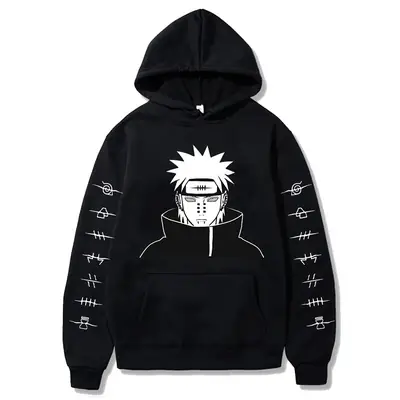 Naruto Crosshair Hoodie Yellow Large