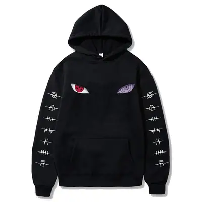 Pink Cross Border Naruto Hoodie Large