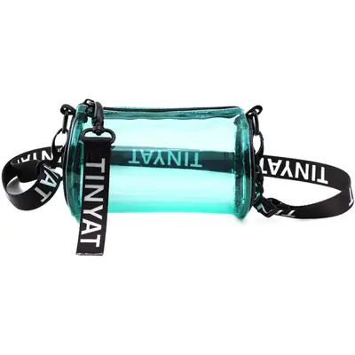 Tinyat Crossbody Bag Transparent PVC Women's Water Resistant