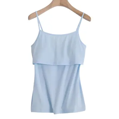 Yeno Anti-Walking Maternal Vest Light Blue Pure Cotton