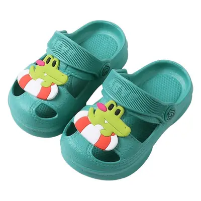 Croc Shoes, Slippers, Summer Girls' Baby and Toddler Non-Slip Soft-Soled Indoor Closed-Toe Sandals for Small and Medium-Sized Children, Non-Slip and Wear-Resistant