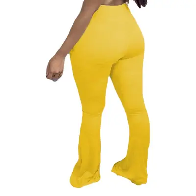 European American Hot Style Flared Pants Large