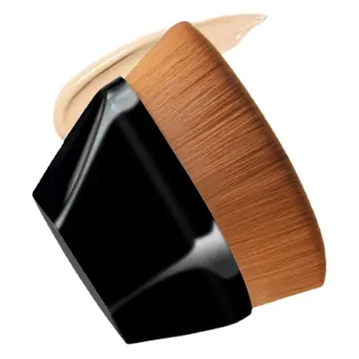 Four-Color Petal Foundation Brush for Makeup