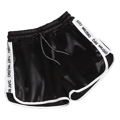 Women's Pink Loose Waist Shorts Summer Wear