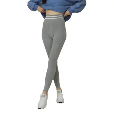 Autumn Winter Velvet Padded High Waist Leggings Large
