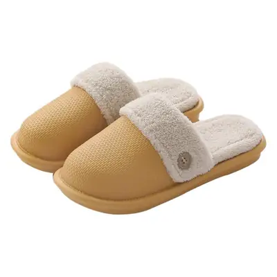 Women's Cotton Slippers Coral Fleece Warm Non-Slip