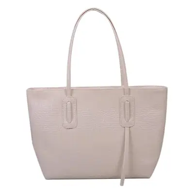Women's Red Crocodile Textured Tote Bag 2020