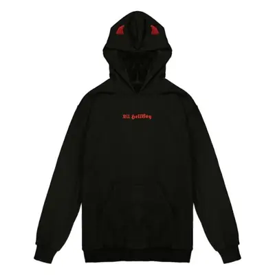 Korean Style Little Devil Hooded Sweatshirt for Women