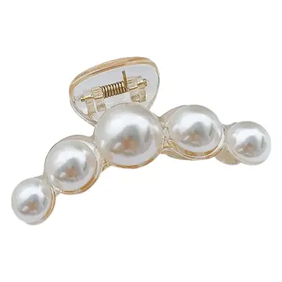 Pearl Hair Clip Large Korean Elegant Shark Clip Hairpin Clip