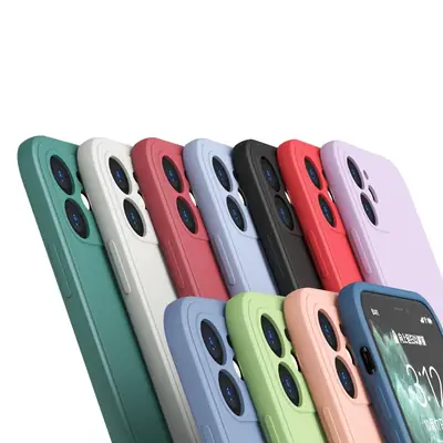 New Apple 14 PROMAX phone case for iPhone 13 with hole frosted finish